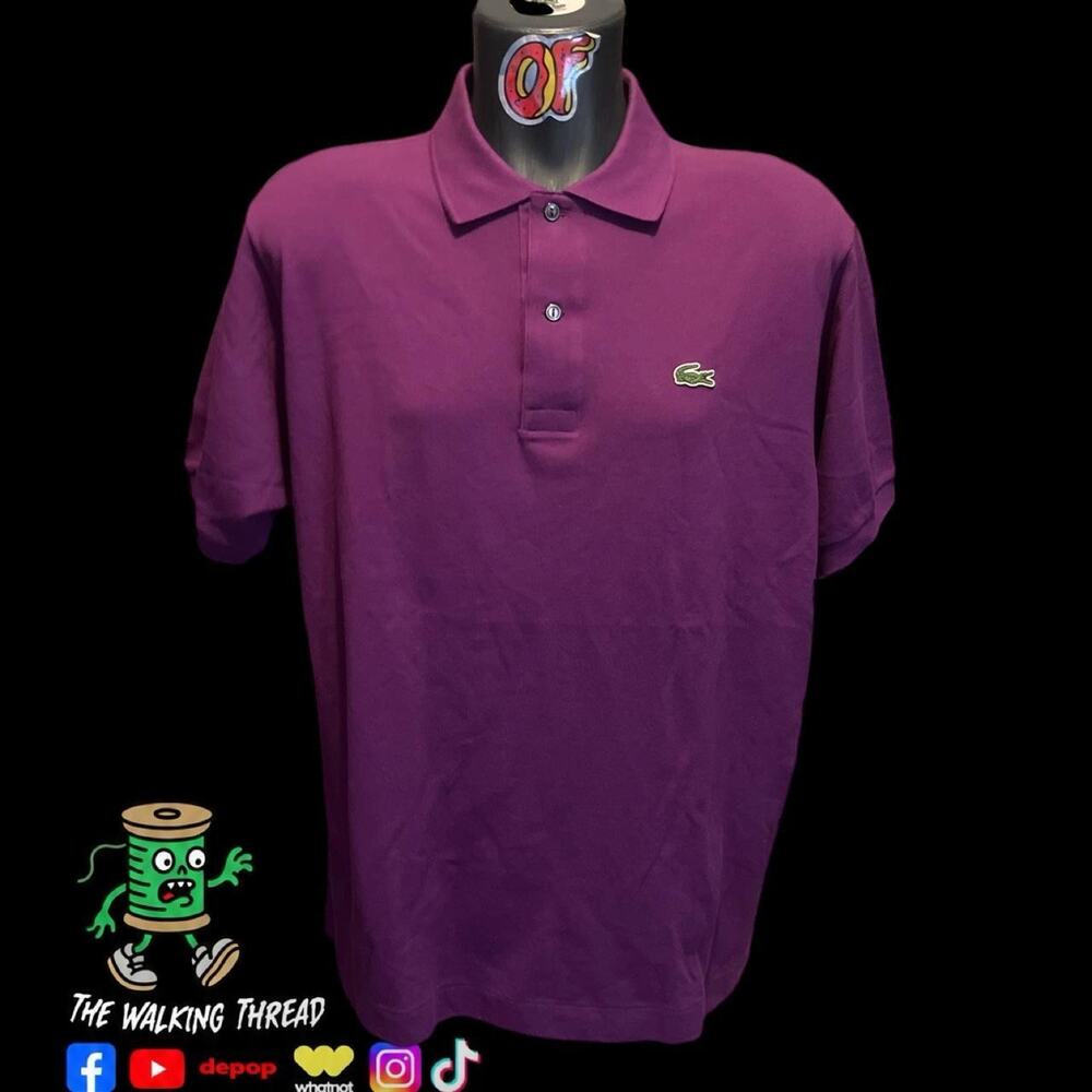 Purple Lacoste Vintage 2000s Polo NWT Size Large/6